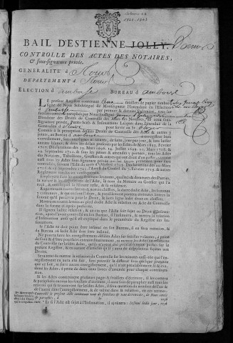 1742 (29 novembre) - 1743 (23 mars)