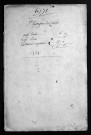 Baptêmes, mariages, sépultures, 1771