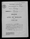 Mariages, 1933-1937
