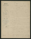 Arrêté préfectoral de mise en chômage du moulin (27 juin 1860)