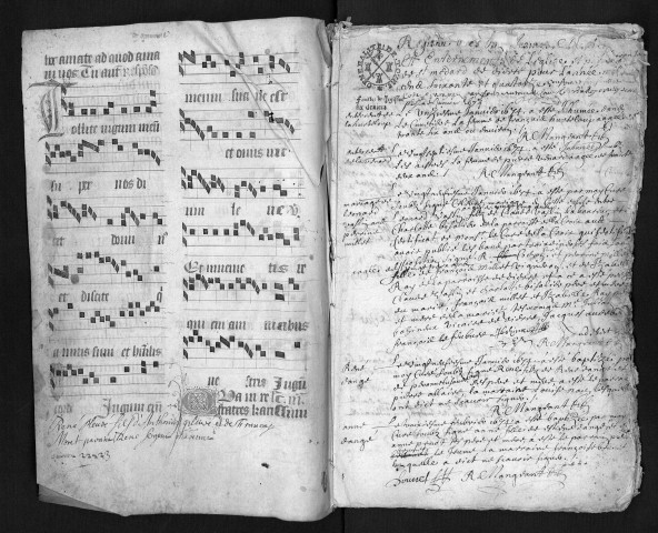 Collection communale. Baptêmes, mariages, sépultures, 1674-1680