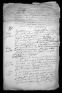 Collection du greffe. Baptêmes, mariages, sépultures, 1773