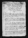 Baptêmes, mariages, sépultures, 1672