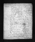 Baptêmes, mariages, sépultures, 1709 - Les années 1707-1708 sont lacunaires dans la collection du greffe
