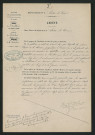 Arrêté préfectoral valant règlement d'eau (29 juillet 1893)