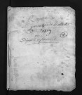 Collection du greffe. Baptêmes, mariages, sépultures, 1771-février 1772