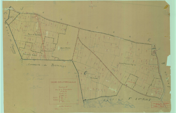 Section F, feuille 1