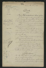 Arrêté préfectoral valant règlement d'eau (13 octobre 1868)