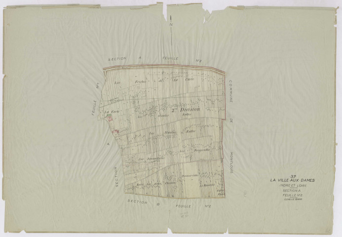 Section A2 de la Carte