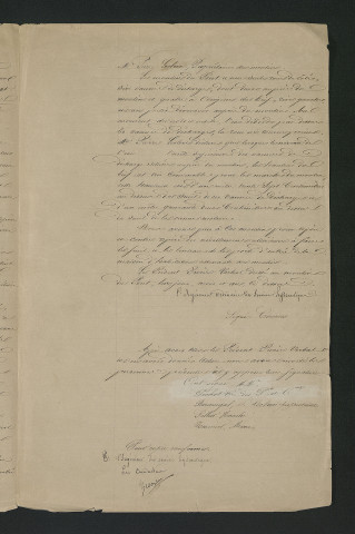 Procès-verbal de visite (1er juin 1849)