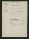 Procès-verbal de visite (28 avril 1863)