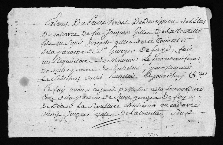 Collection du greffe. Baptêmes, mariages, sépultures, 1782