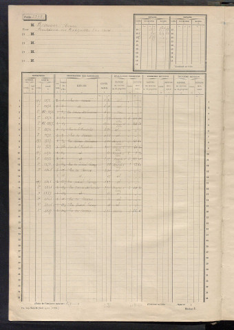 Matrice des propriétés non bâties, fol. 2397 à 2996 (1914-1927).
