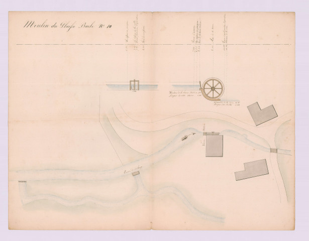 Plans de détail et profils (19e siècle)