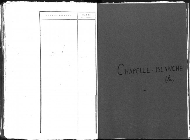 Naissances, mariages, décès, divorces