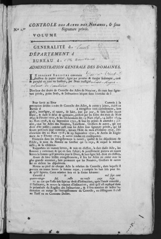 1784 (24 juillet)-1786 (3 juin)
