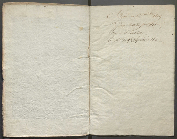 1809-1810 – N° d'origine : 5