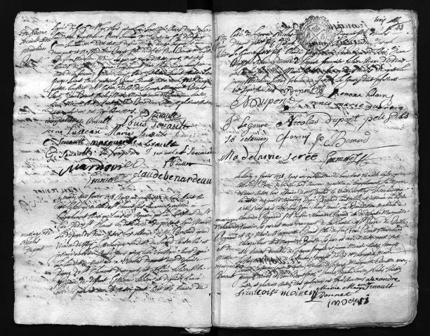 Collection communale. Baptêmes, mariages, sépultures, 1728-1729