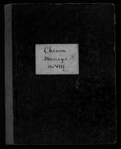 Mariages, an VIII-an XII