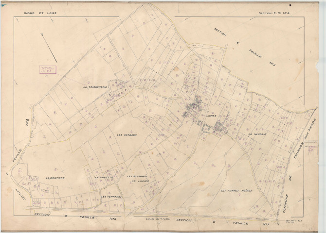 Section E, feuille 4