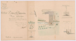 Plan et détails (9 mai 1854)