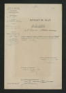 Déplacement d'un déversoir (7 juin 1888)