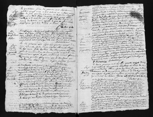 Collection du greffe. Baptêmes, mariages, sépultures, 1791