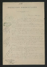 Arrêté préfectoral mettant en demeure le propriétaire de se conformer au règlement dans un délai de 10 jours (4 octobre 1876)