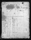 Baptêmes, mariages, sépultures, 1757