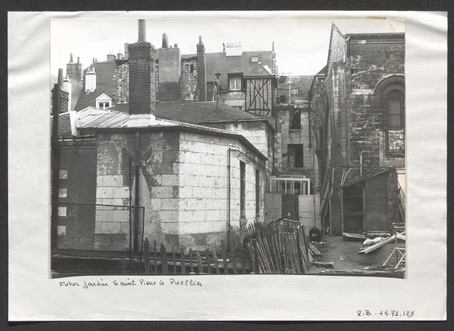 Futur jardin Saint-Pierre-le-Puellier.