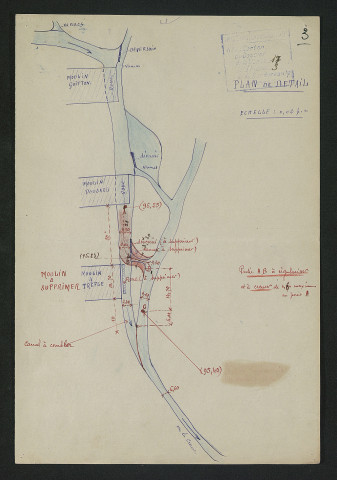Projet de suppression du moulin à Trèfle (19 février 1936)