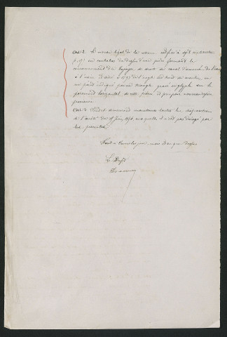 Arrêté préfectoral portant modification du règlement d'eau pour le moulin en ce qui concerne le niveau légal de la retenue (30 juillet 1861)