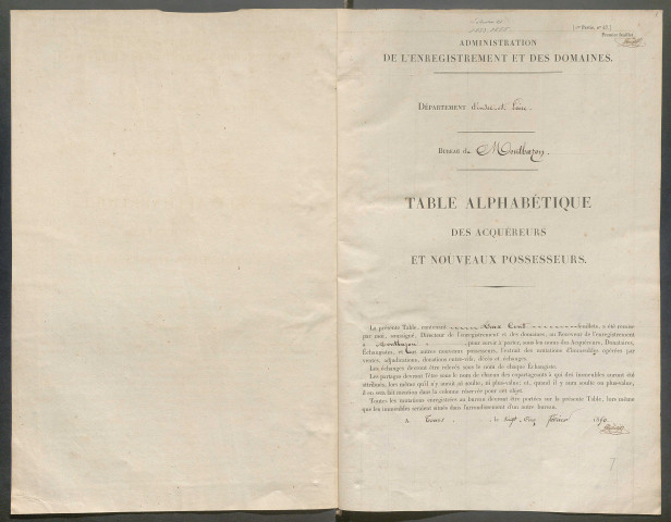 1853-1855 – N° d'origine : 21