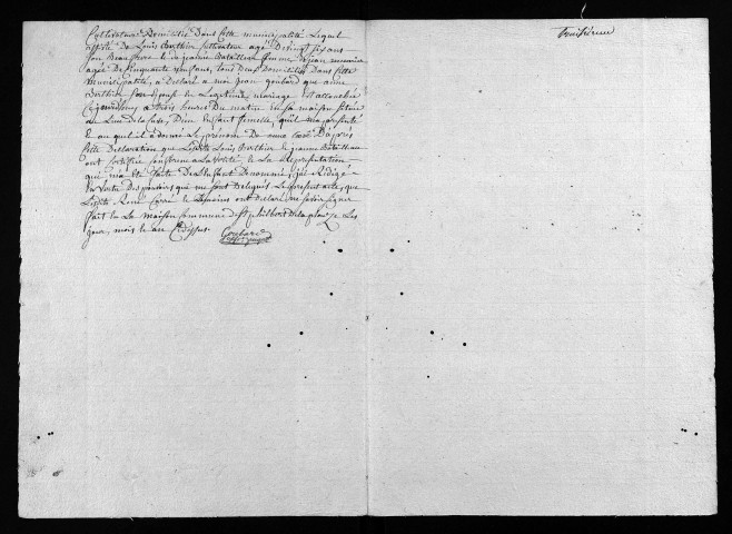 Saint-Philibert-de-la-Pelouse. Naissances, an II