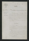 Autorisation d'établir un acqueduc (25 juin 1853)