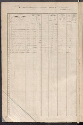 Matrice des propriétés foncières, fol. 4625 à 5024.