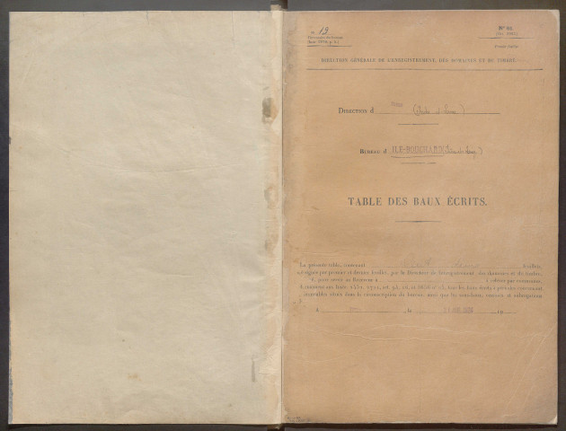 1937-1946 – N° d'origine : 19