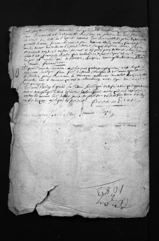 Collection du greffe. Baptêmes, mariages, sépultures, 1683-1684 - L'année 1682 est lacunaire dans les deux collections