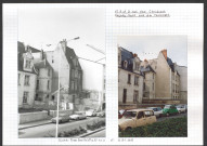 7 et 9 rue des Cerisiers façade nord rue des Tanneurs.