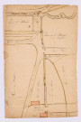 Plan joint à la réclamation de Monsieur Veneau-Voyer. Ruisseau de l'Erpenellilère depuis le moulin jusqu'à l'Esves (1835)