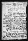 Collection du greffe. Baptêmes, mariages, sépultures, 1678