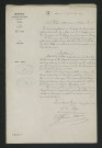 Arrêté préfectoral de mise en demeure d'exécution de travaux (2 octobre 1867)
