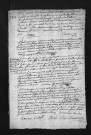 Baptêmes, mariages, sépultures, 1752