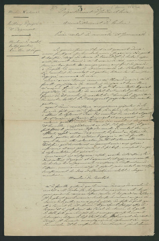 Procès-verbal de visite (1er juin 1842)