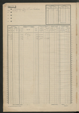 Matrice des propriétés non bâties, fol. 493 à 680.