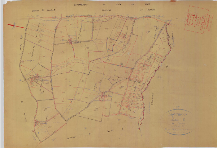 Section E, feuille 1
