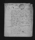 Collection du greffe. Baptêmes, mariages, sépultures, 1728-1729