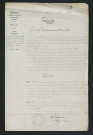 Arrêté préfectoral portant modification du règlement général (22 août 1856)