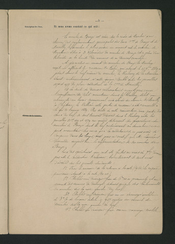 Procès-verbal de visite (27 décembre 1890)