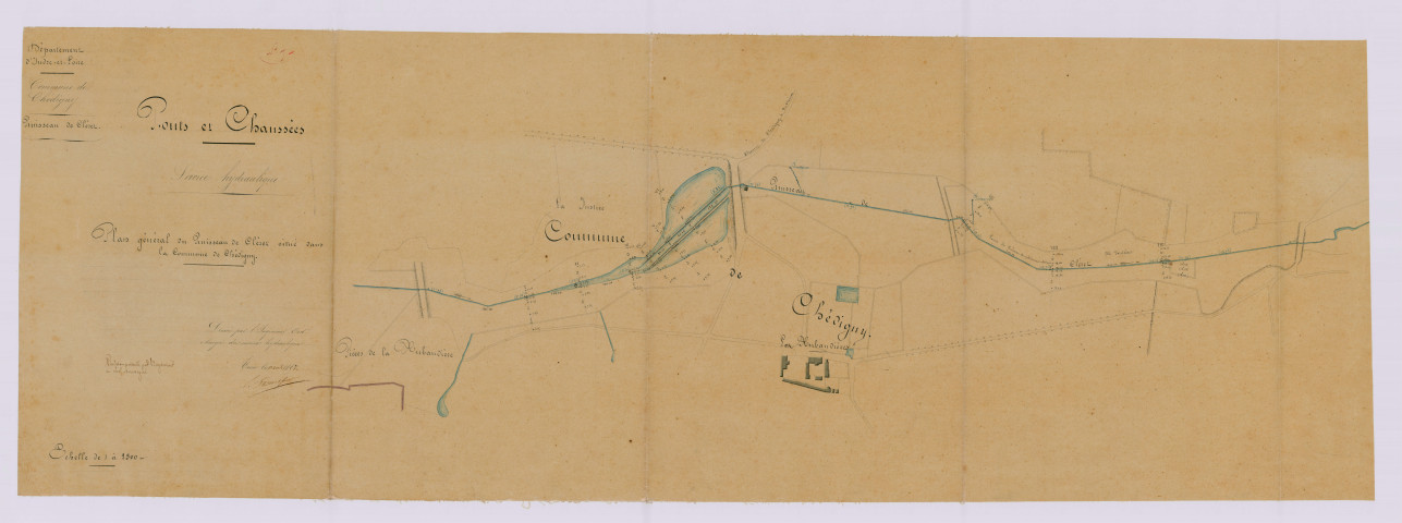 Plan général (10 avril 1852)